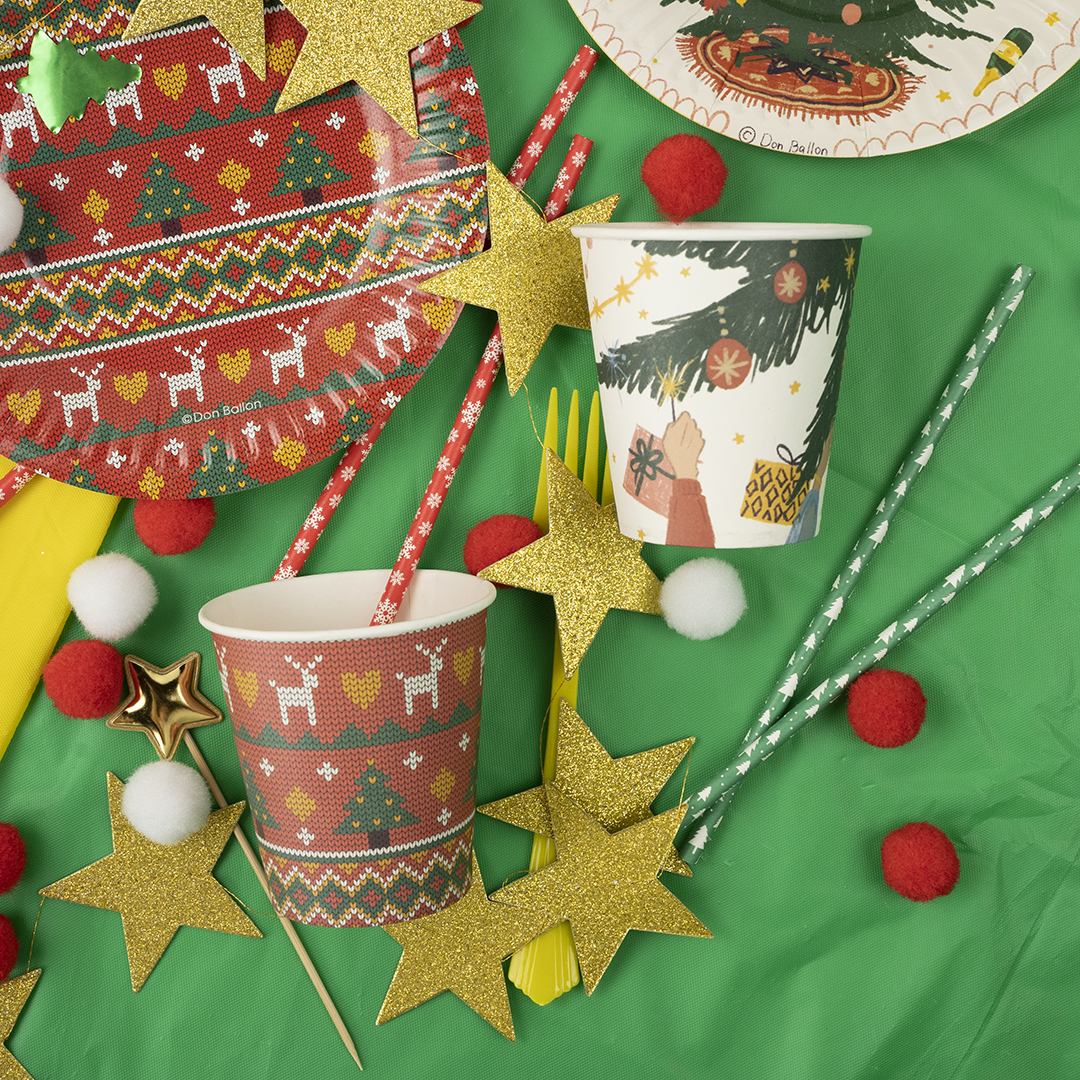 Стаканы (250 мл) Новогоднее настроение, 6 шт.