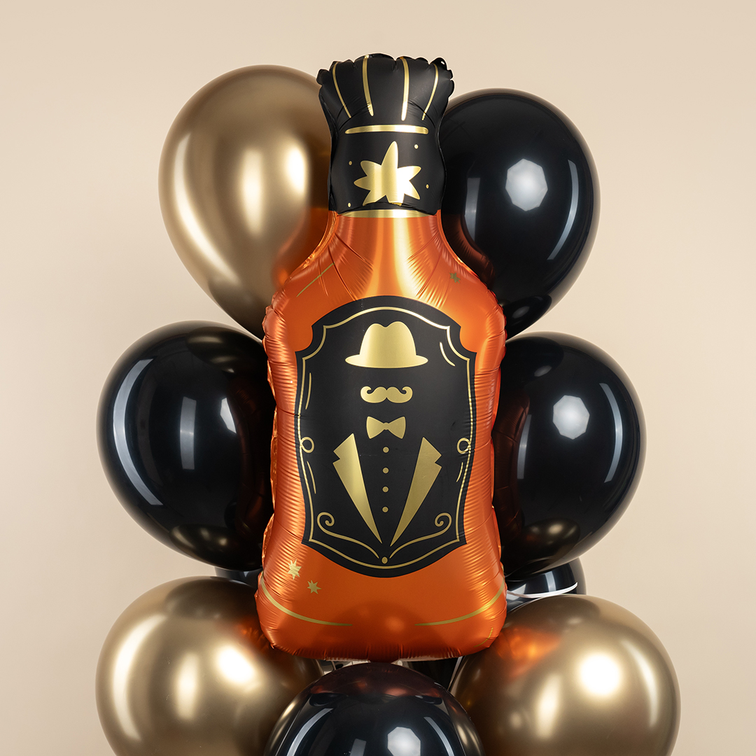 Шар (34''/86 см) Фигура, Бутылка Виски, 1 шт.