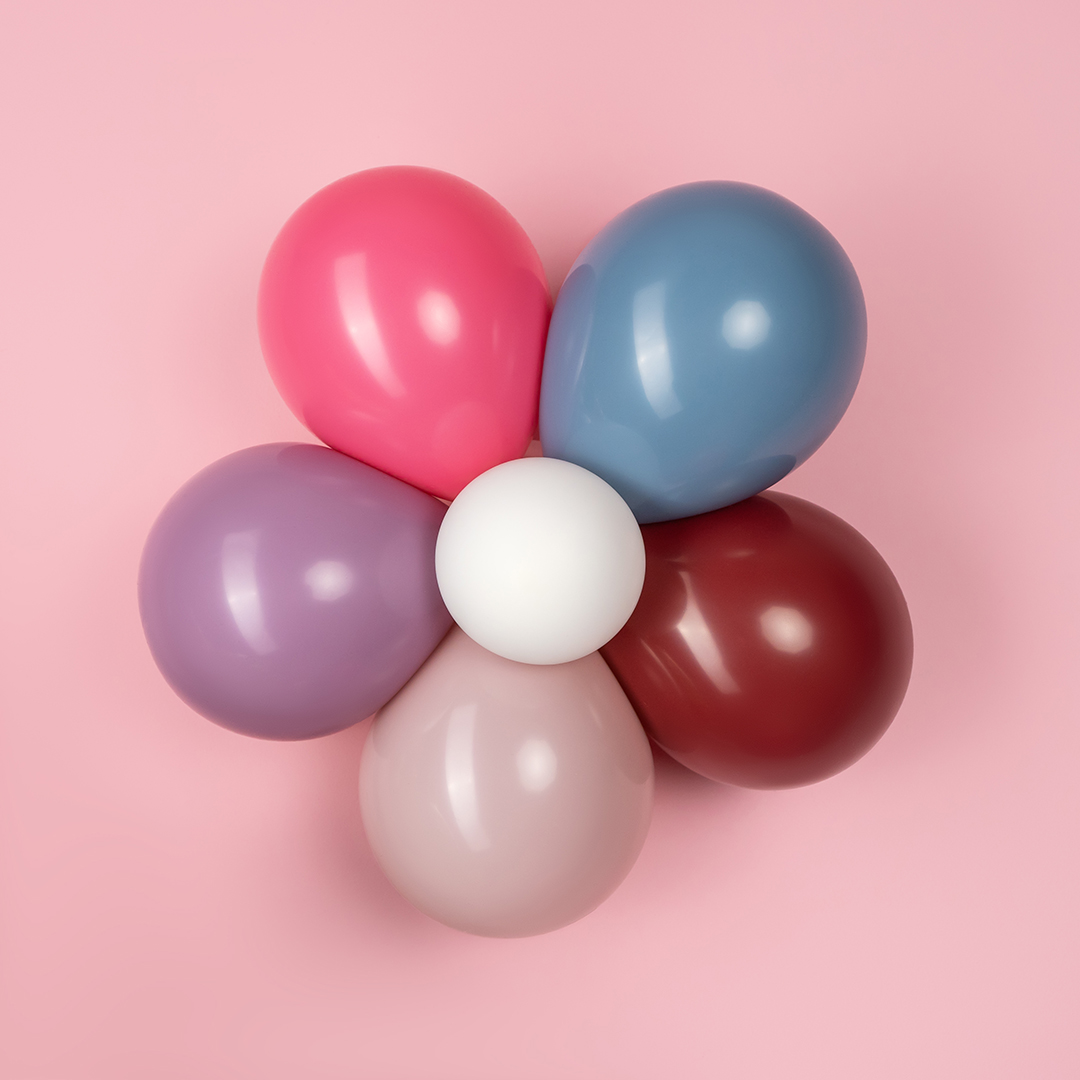 Шар (5''/13 см), Пыльная роза, пастель ретро, 100 шт.