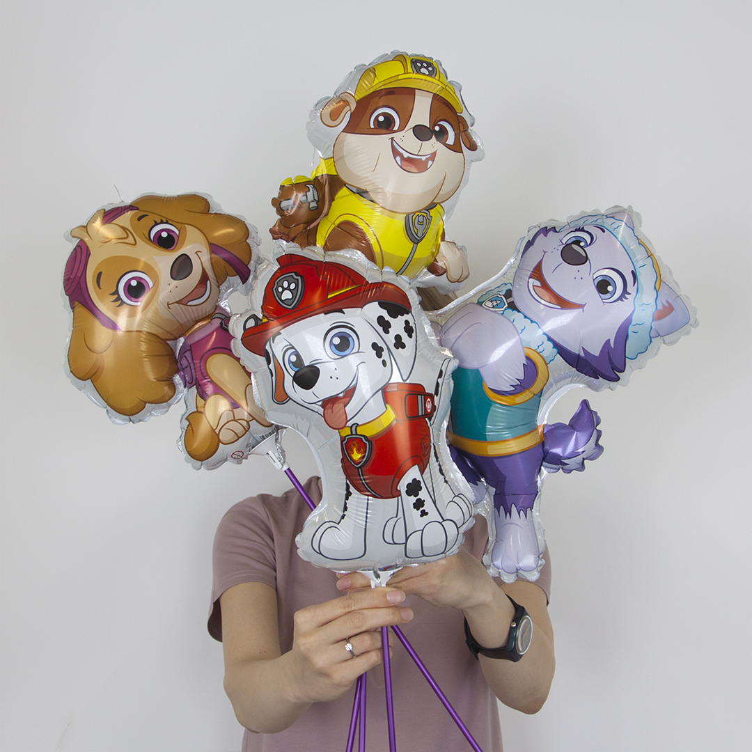 Шар (14''/36 см) Мини-фигура, Щенячий патруль, Эверест, 1 шт.