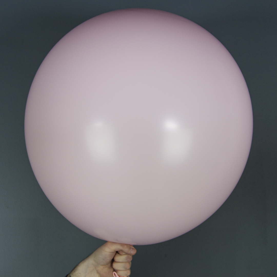 Шар (36''/91 см), Нежно-розовый, макарунс, 1 шт.