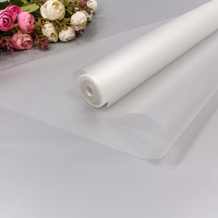 Упаковочная матовая пленка 50мкм (0,6*10 м) Прозрачный, 1 шт.