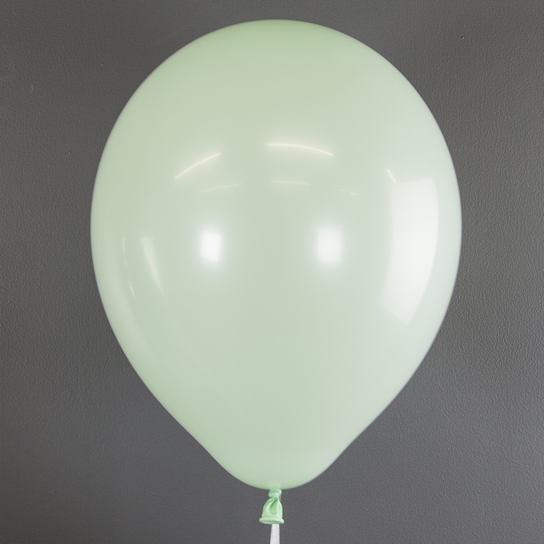 Шар (12''/30 см), Нежная мята, макарунс, 100 шт.