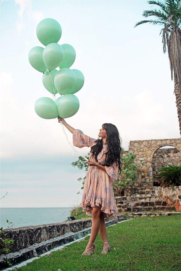 Шар (12''/30 см), Зеленый чай (126), пастель ретро, 50 шт.