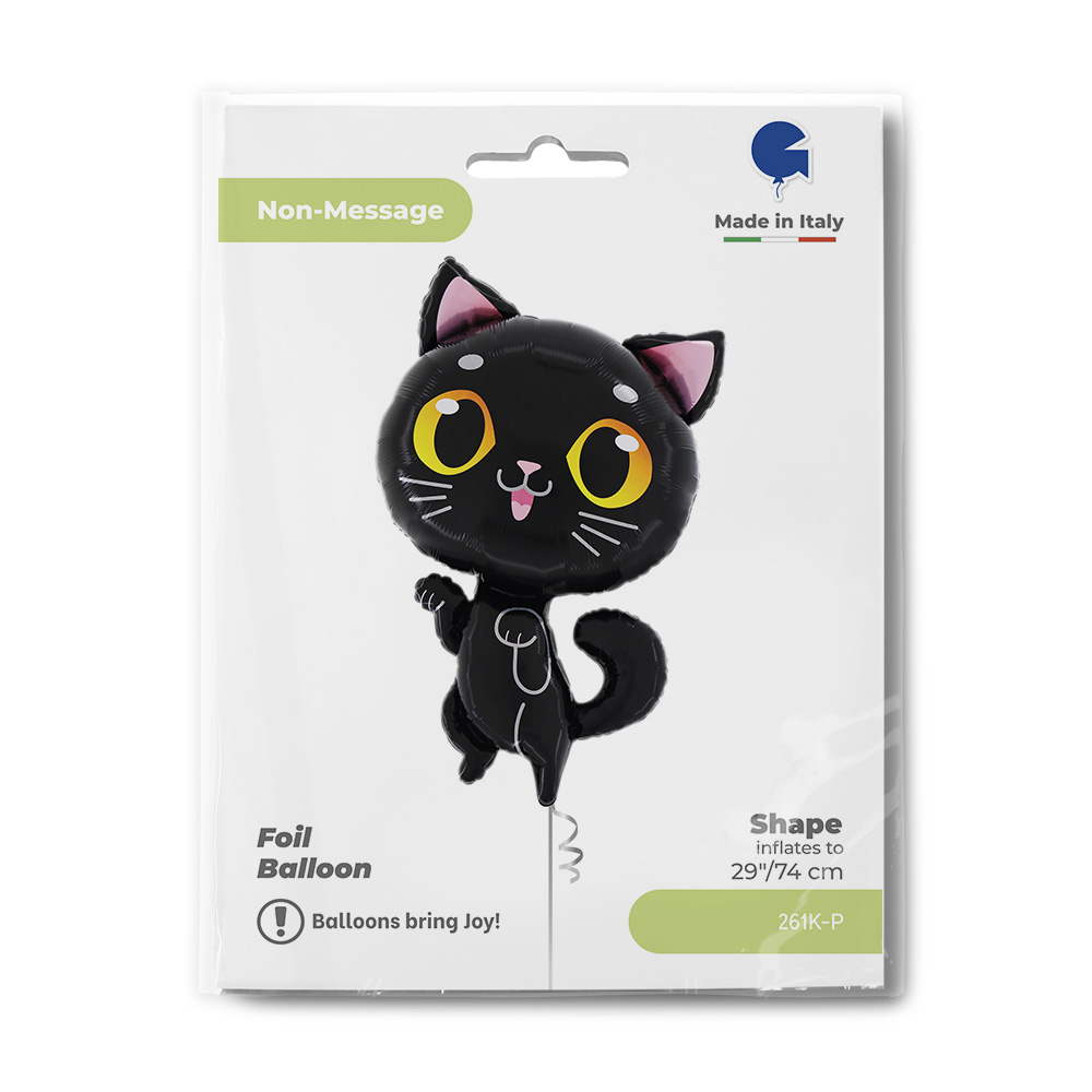 Шар (29''/74 см) Фигура, Милый котенок, 1 шт. в уп.