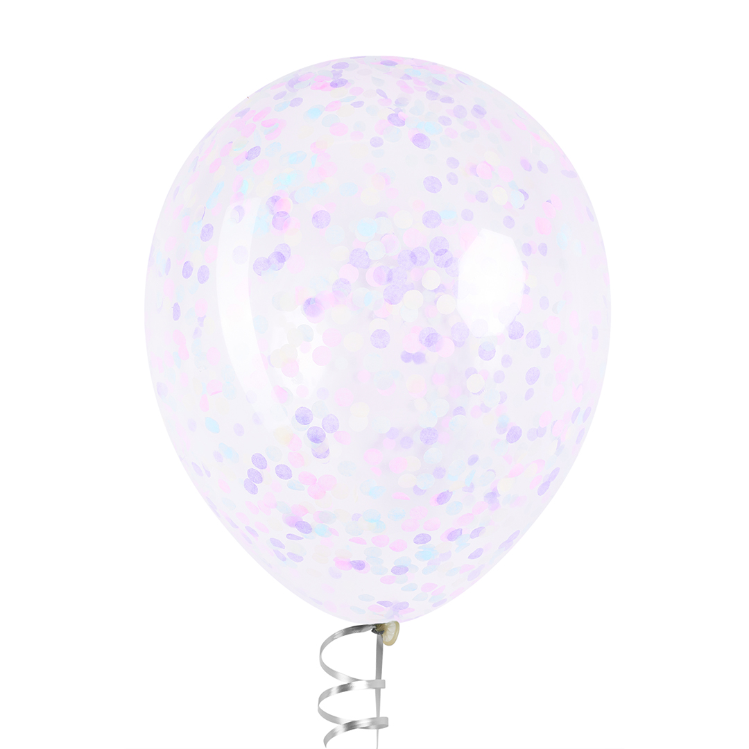 Конфетти тишью Круг, Нежнейший микс, 1 см, 50 г.