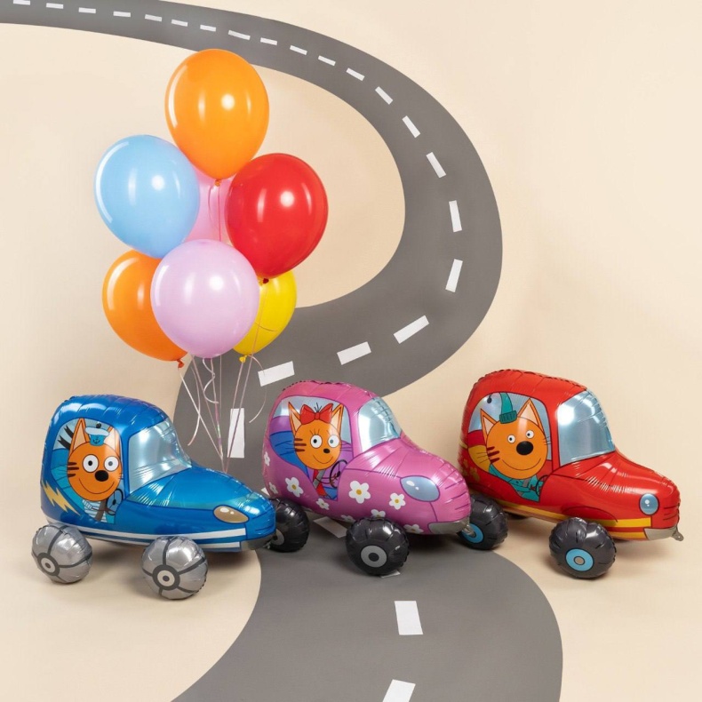 Три кота машинки - новая лицензия