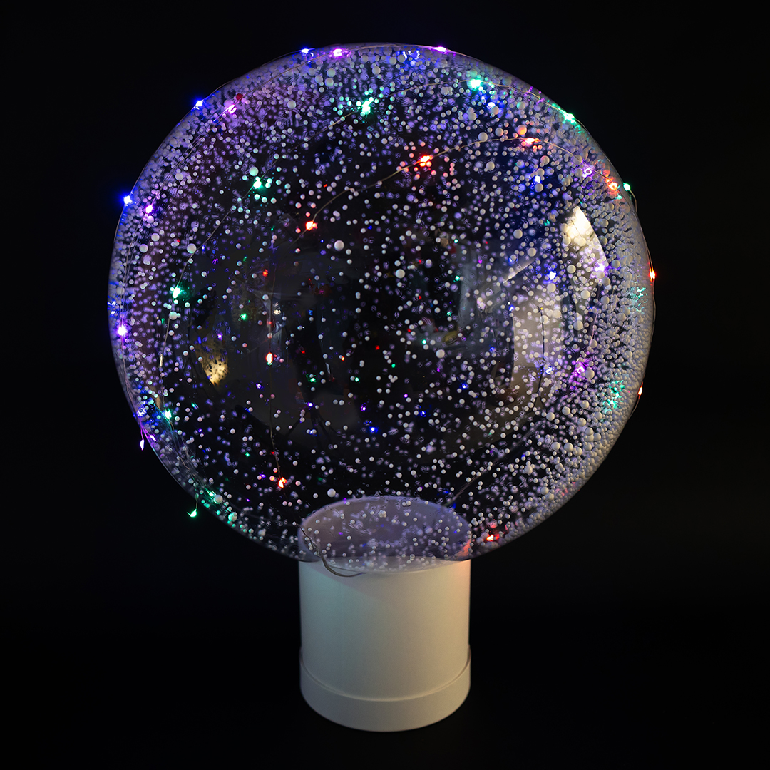 Светодиодная гирлянда, Роса 10 Led, IP10, 1 м. Разноцветный, 1 шт.