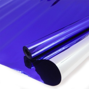 Упаковочная пленка 30мкм (0,6*8,5 м) Фиолетовый, Металлик, 1 шт.