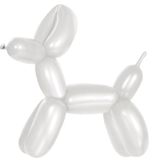 Шар (3''/8 см) ШДМ, Белый, пастель, 50 шт.