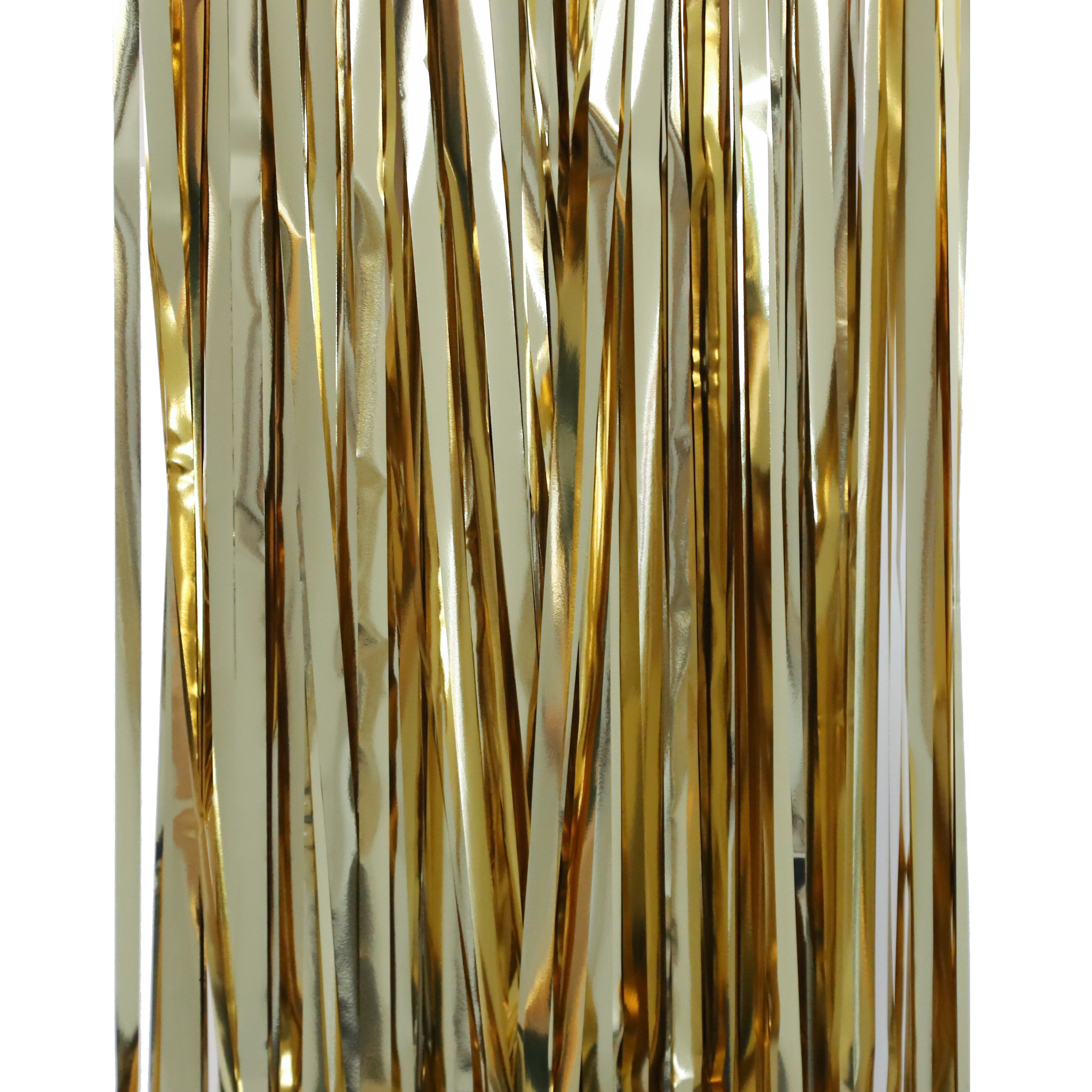 Занавес Дождик Светлое золото, Металлик, 100*200 см, 1 шт.