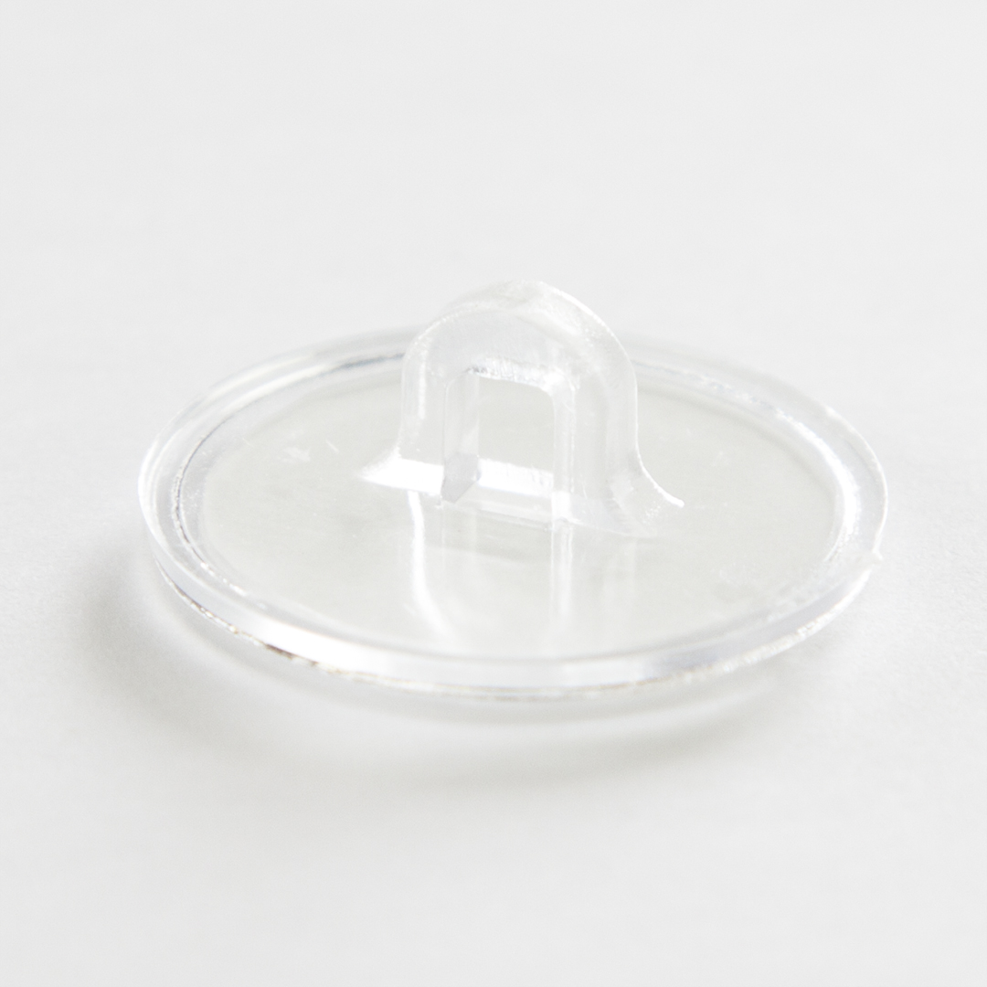 Самоклеящиеся крючки 2 см. Прозрачный, 50 шт.