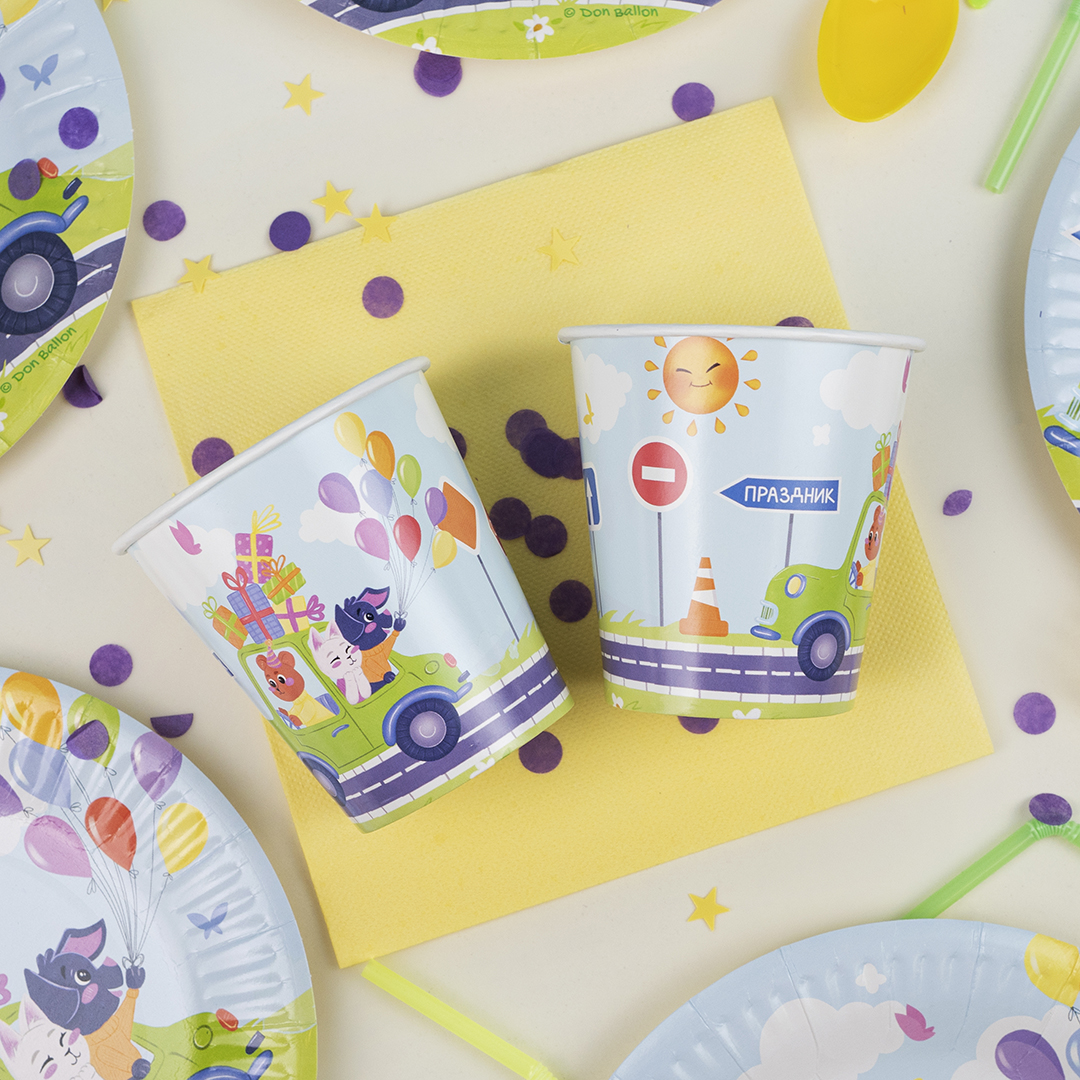 Конфетти тишью Круг, Сиреневый, 1 см, 50 г.