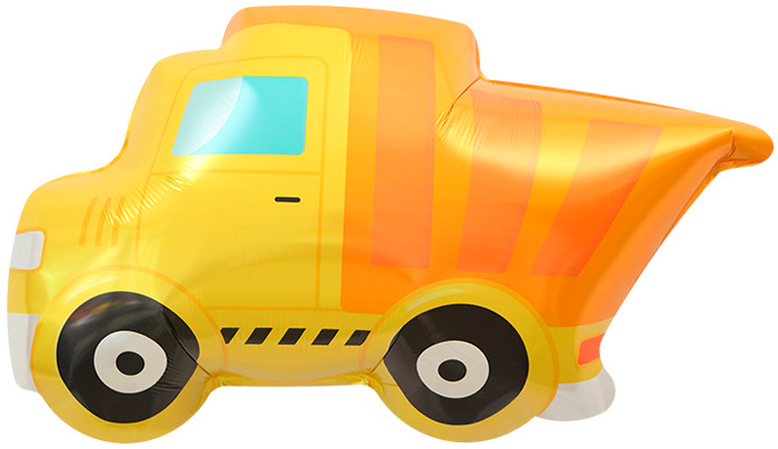 Шар (26''/66 см) Фигура, Грузовик Самосвал, 1 шт.
