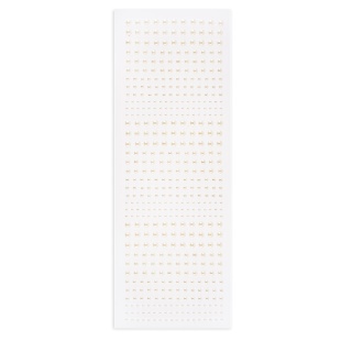 Наклейки Стразы Жемчужины, самоклеящиеся, Белый, 3-6 мм*495 шт, 1 упак.