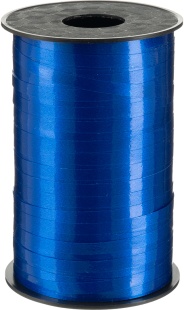 Лента полипропиленовая (0,5 см*250 м) Ярко-синий, Лаковый, 1 шт.