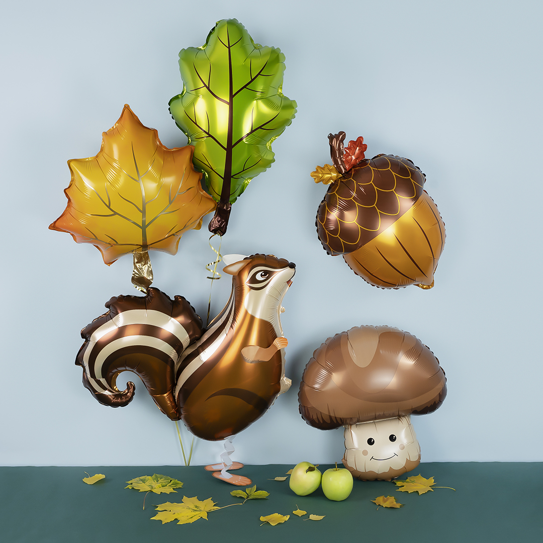 Шар (23''/58 см) Фигура, Гриб Боровик, 1 шт.