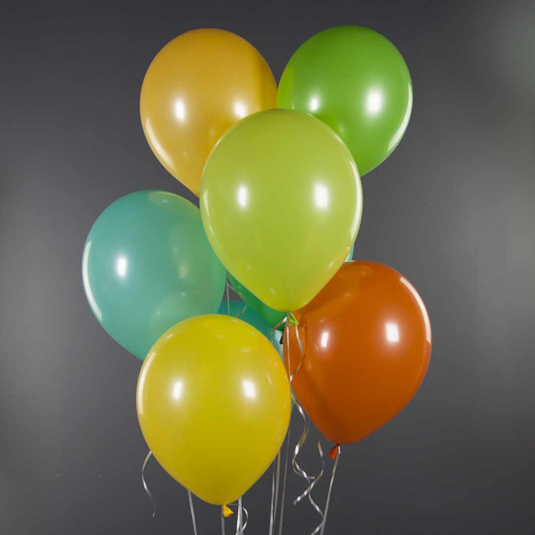 Шар (12''/30 см), Желтый, пастель, 100 шт.