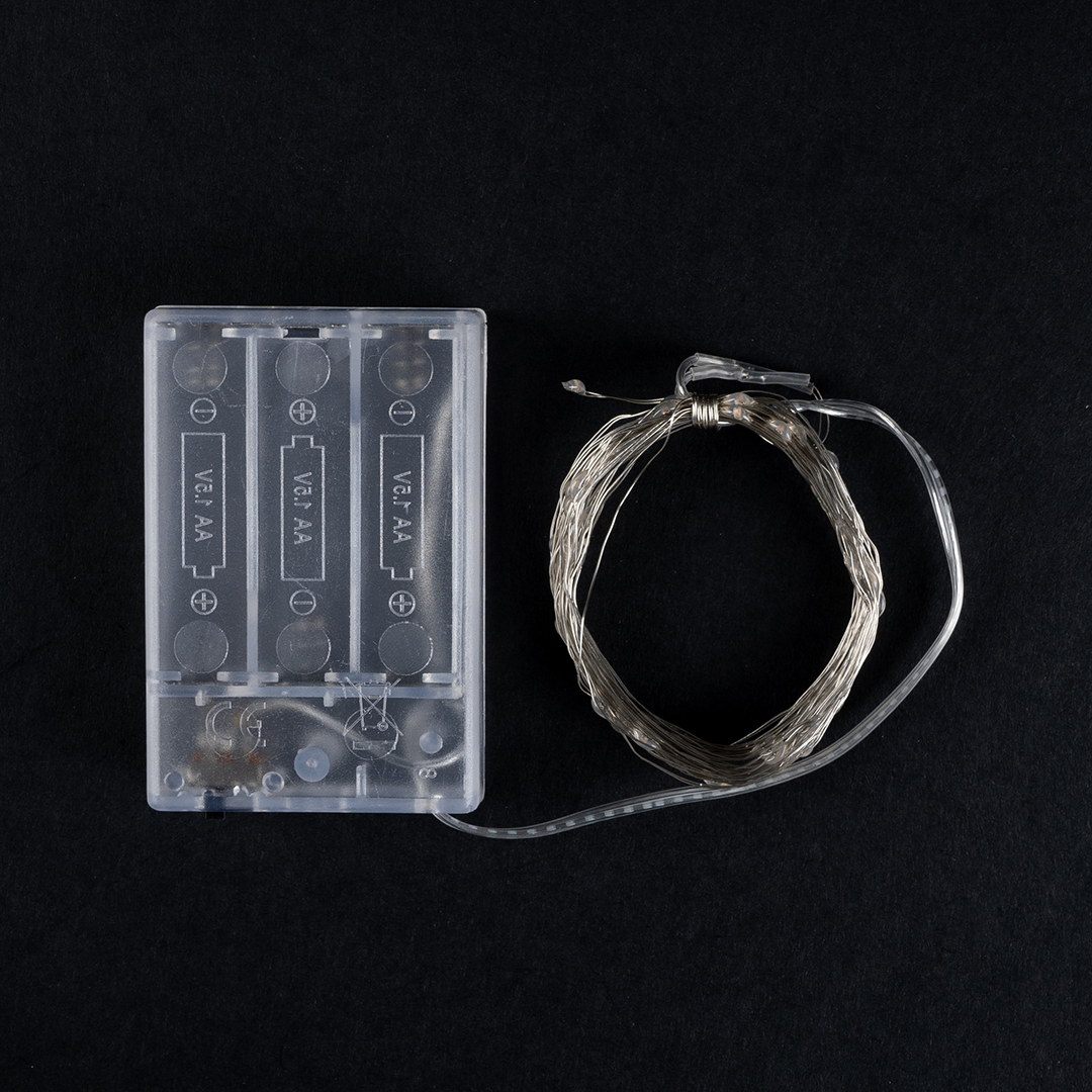 Светодиодная гирлянда, Роса 50 Led, IP14, 5 м. Фиолетовый, 1 шт.