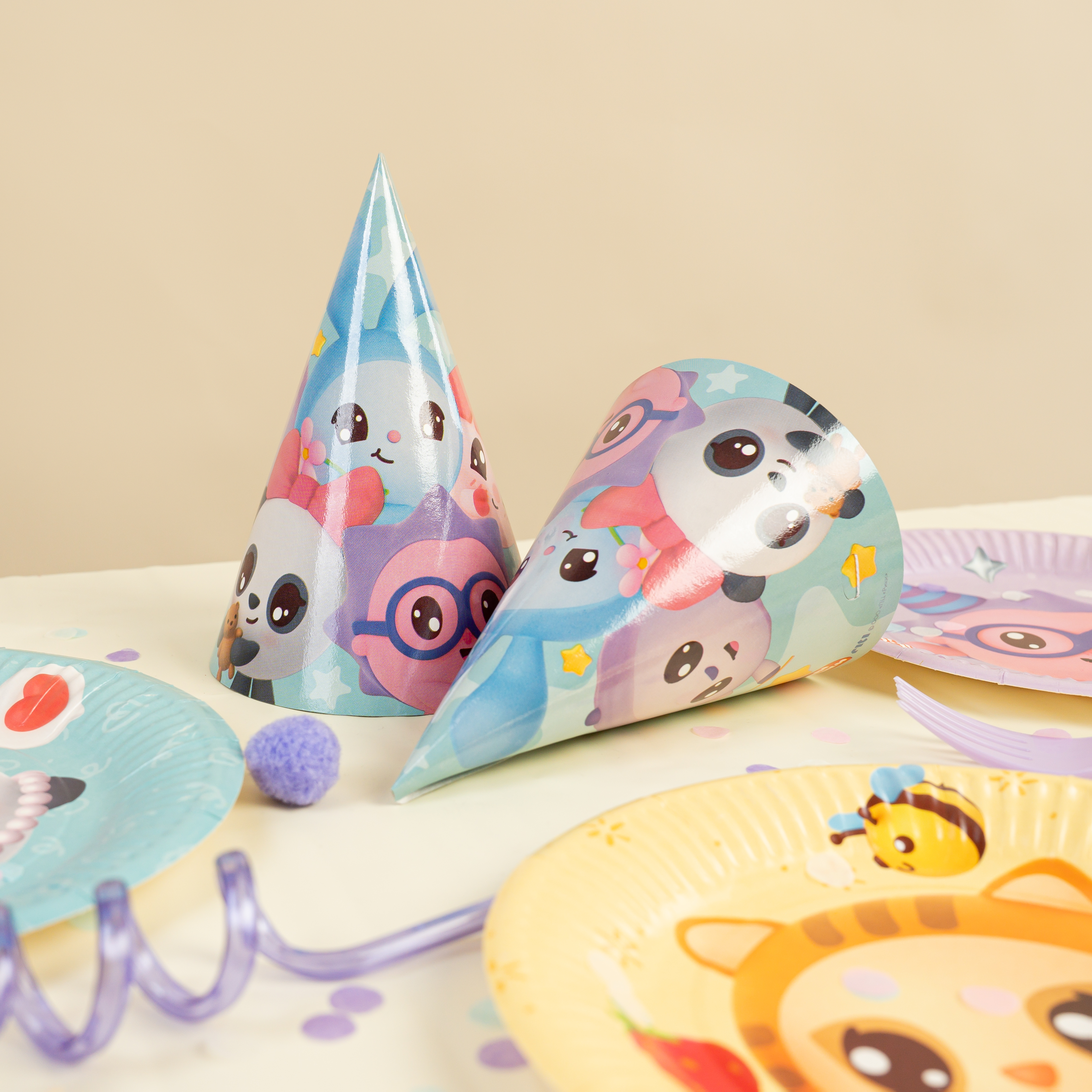 Колпаки, Малышарики, 6 шт. в упак. 