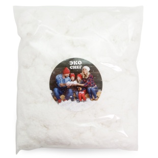 Снег вискозный для декорирования, 200 г.