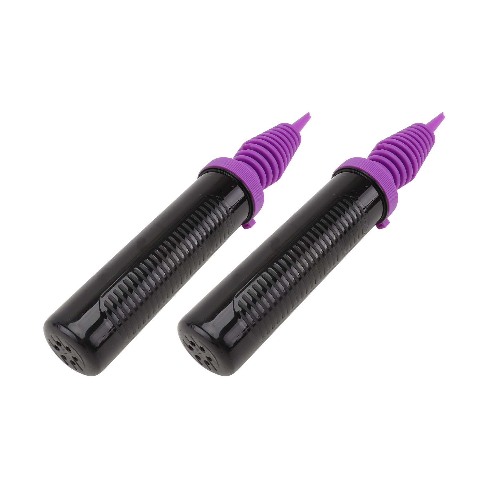 Насос ручной для ШДМ, двухходовой, 23 см, Черный/Фиолетовый, 1 шт.