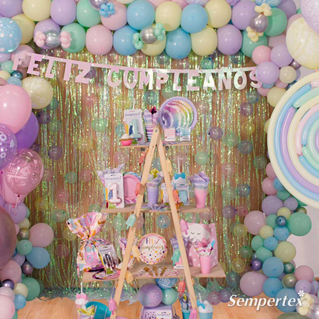 Шар (2''/5 см) ШДМ, Нежно-голубой (640), макарунс, 100 шт.