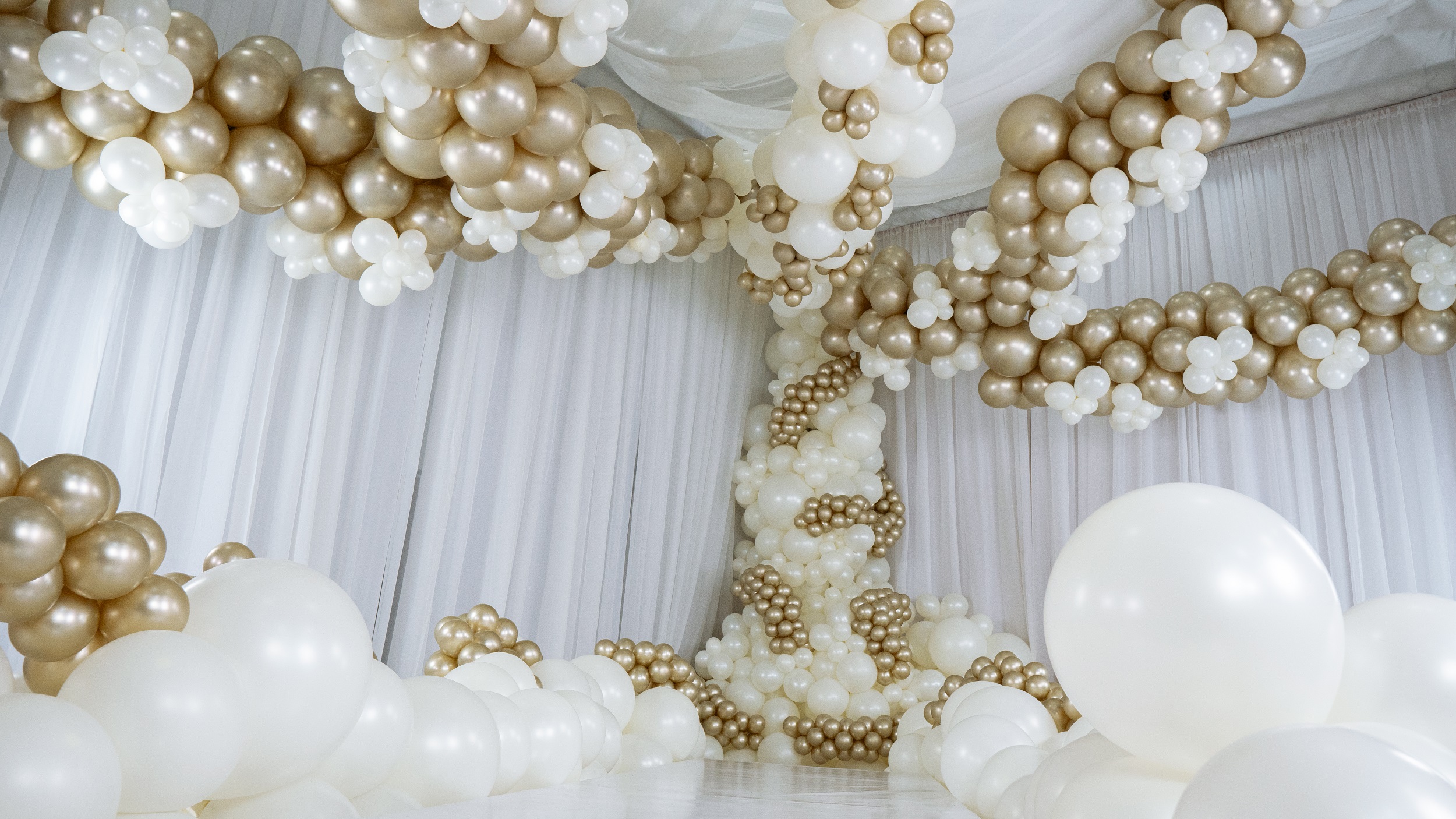 Шар (2''/5 см) ШДМ, Золотой Песок (870), шелк, 50 шт.