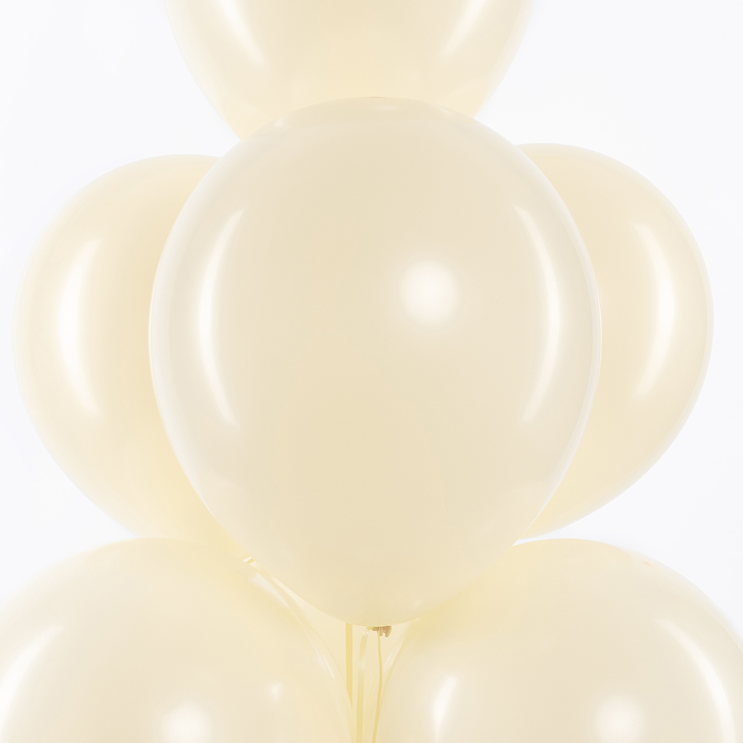 Шар (12''/30 см), Слоновая кость, пастель ретро, 100 шт.