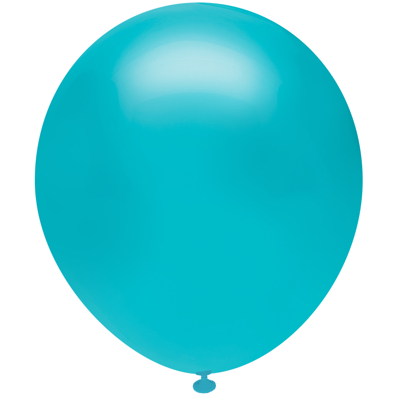 Шар (18''/46 см), Бирюзовый (819), пастель, 25 шт.
