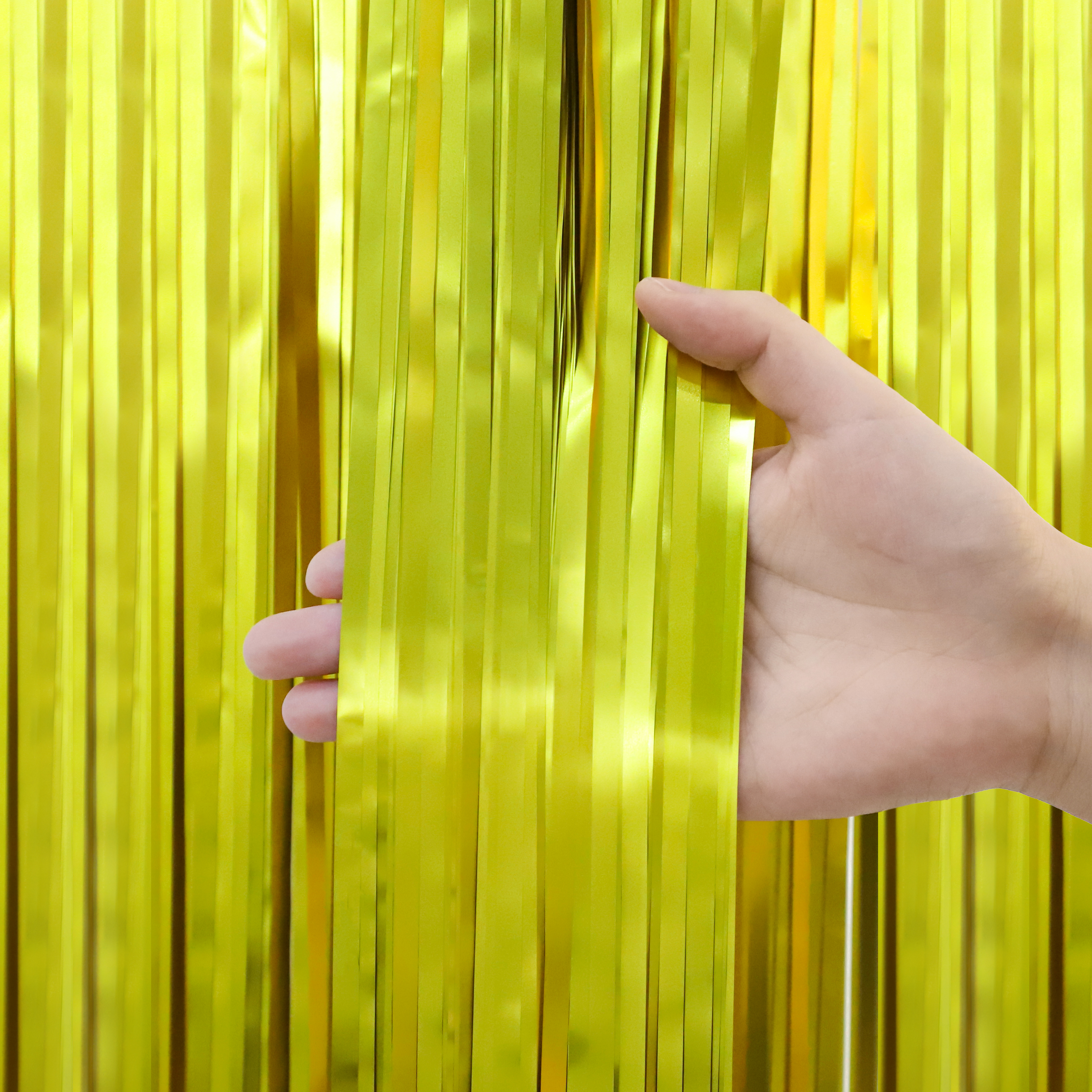 Занавес Дождик Золото, Матовый металл, 100*200 см, 1 шт.