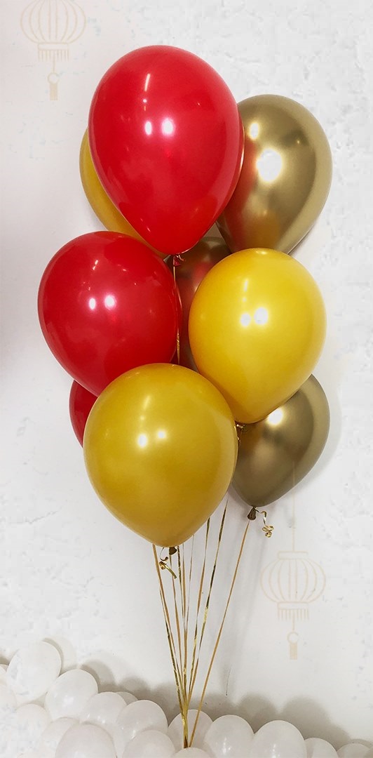 Шар (12''/30 см), Красный (015), пастель, 12 шт. Шар (12''/30 см), Красный (015), пастель, 12 шт.