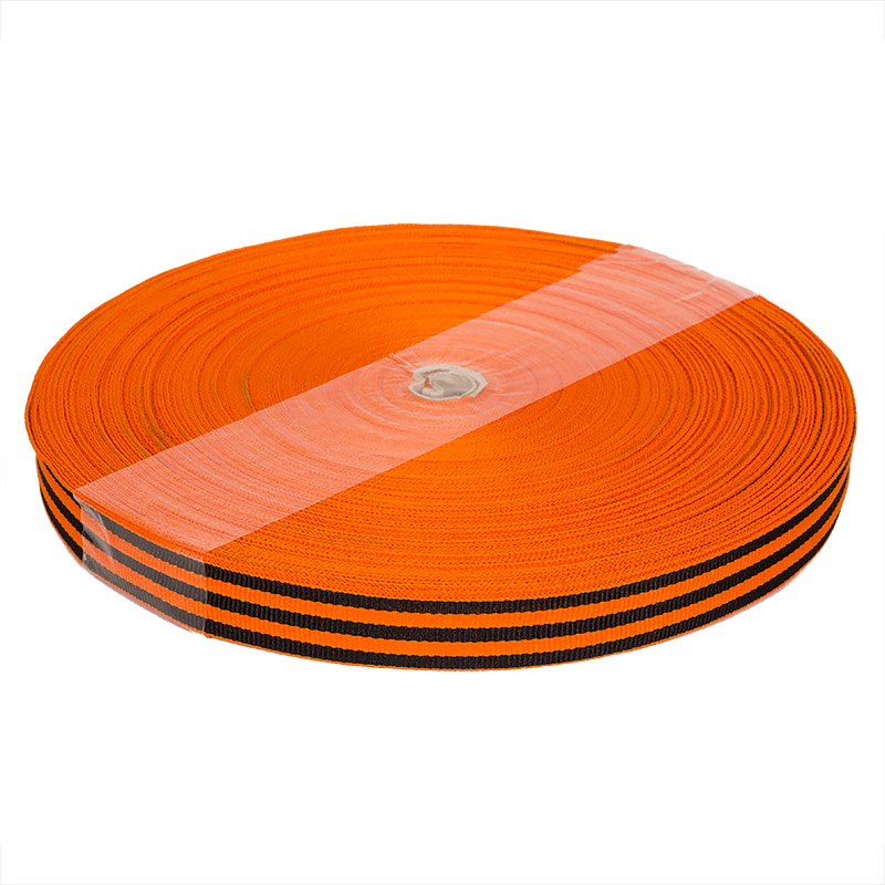 Лента жаккард (2,4 см*100 м) Георгиевская, 1 шт.