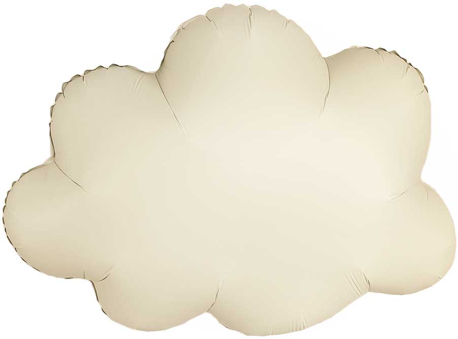 Шар (27''/69 см) Фигура, Облако, Сатин, 1 шт. в уп.