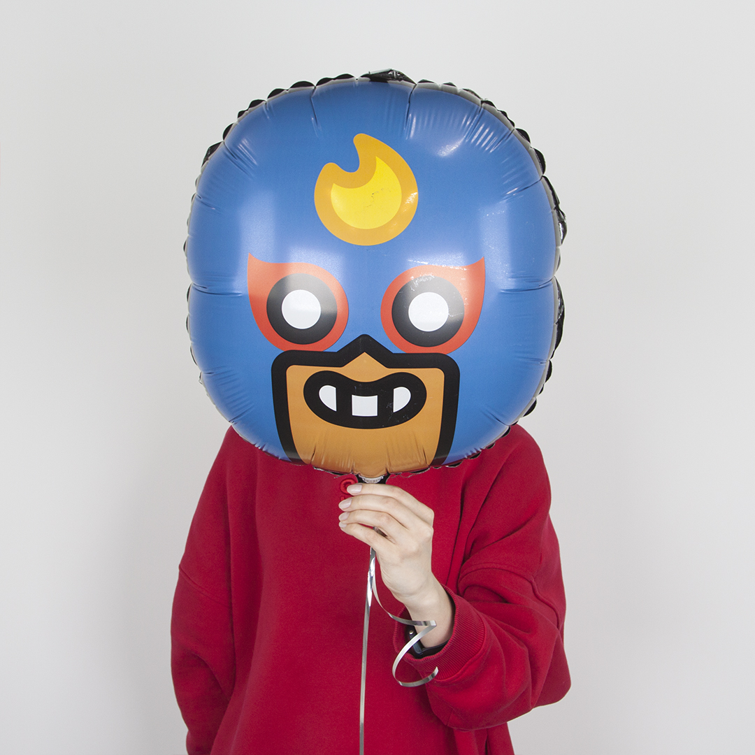 Шар (22''/56 см) Фигура, Game Party, Дизайн №1, 1 шт.