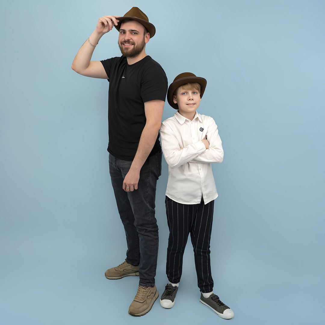 Шляпа Котелок, фетр, Коричневый, 56-58 разм., 1 шт. 