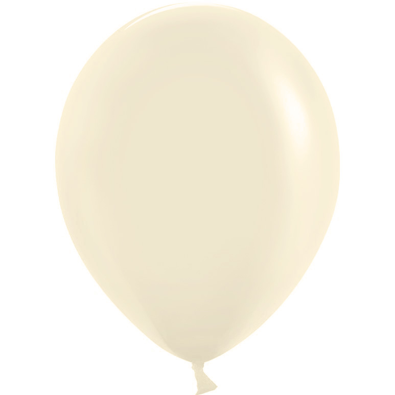 Шар (12''/30 см), Слоновая кость, пастель ретро, 100 шт.