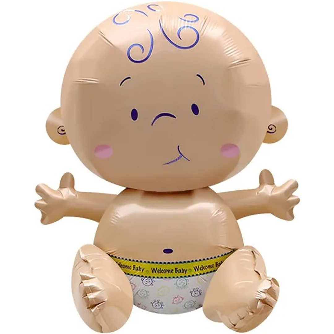 Шар (22''/56 см) Фигура 3D, Малыш, 1 шт. в уп.