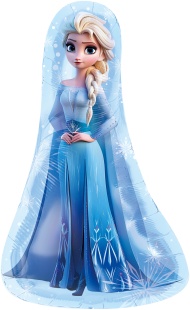 Шар (26''/66 см) Фигура, Холодное сердце, Эльза, 1 шт. в уп.