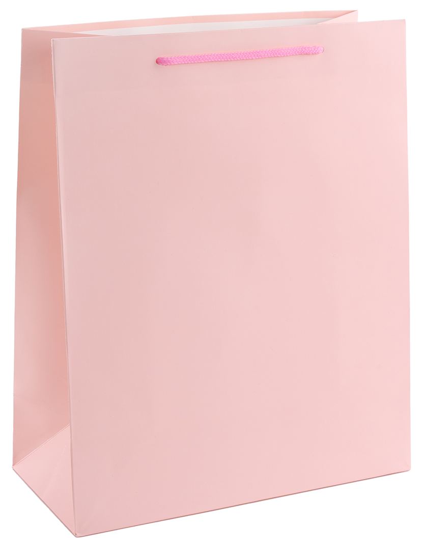 Пакет подарочный, 210гр, Классика, Розовый, 42*31*12 см, 1 шт.