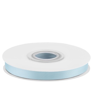 Лента атласная (0,7 см*22,85 м) Небесно-голубой, 1 шт.