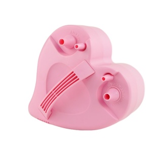 Компрессор, Нежное сердце, Светло-розовый, 600 ватт, 1 шт.