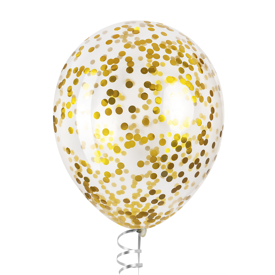 Конфетти фольга Круг, Сусальное золото, Хром, 1 см, 50 г.