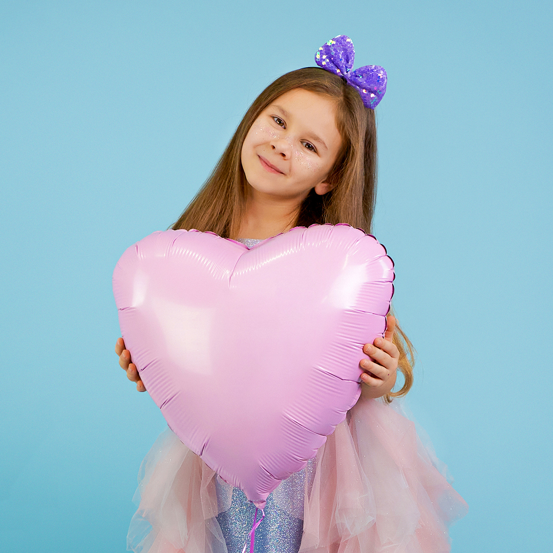 Ободок, Прелестный бант, с пайетками, Сиреневый, 1 шт. 