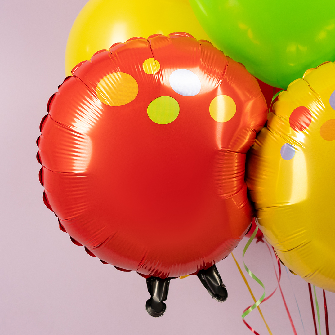 Шар (39''/99 см) Фигура, Яркая гусеница, 1 шт.