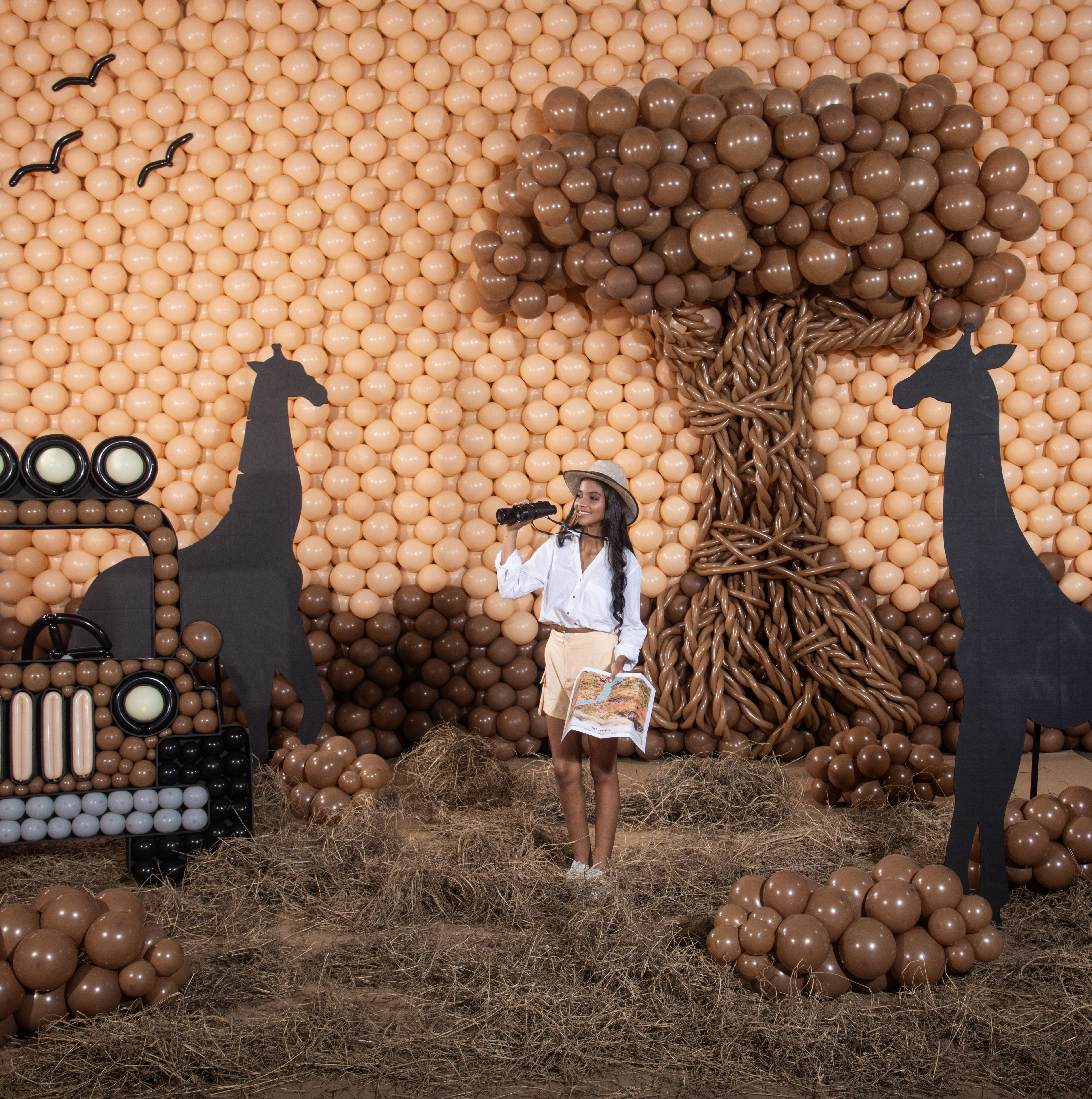 Шар (5''/13 см), Мокко (070), пастель, 100 шт.