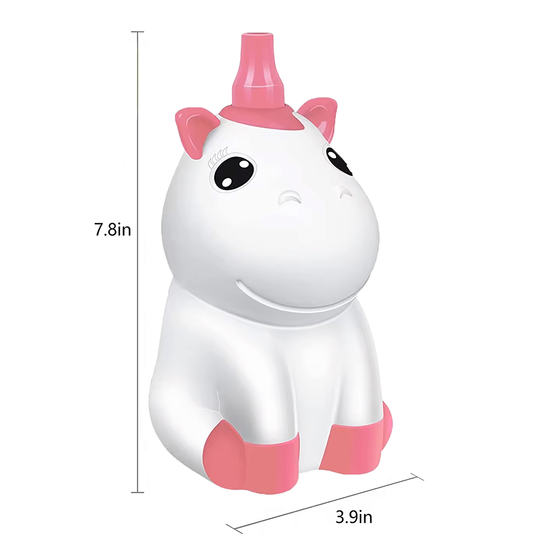 Компрессор, Единорог, Белый/Розовый, 300 ватт, 1 шт.