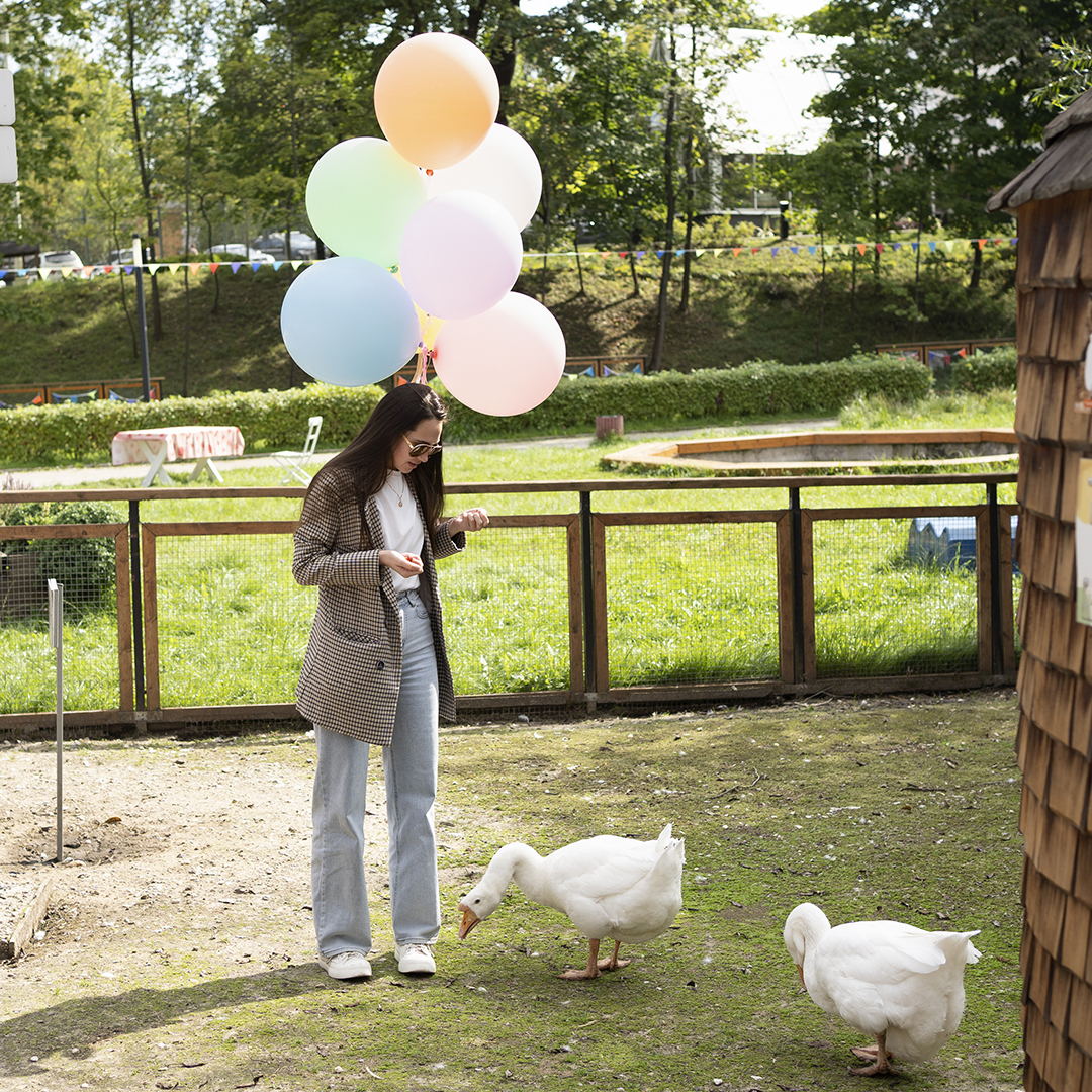 Шар (18''/46 см), Нежная мята, макарунс, 10 шт.