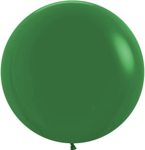 Шар (36''/91 см), Темно-зеленый (032), пастель, 2 шт.