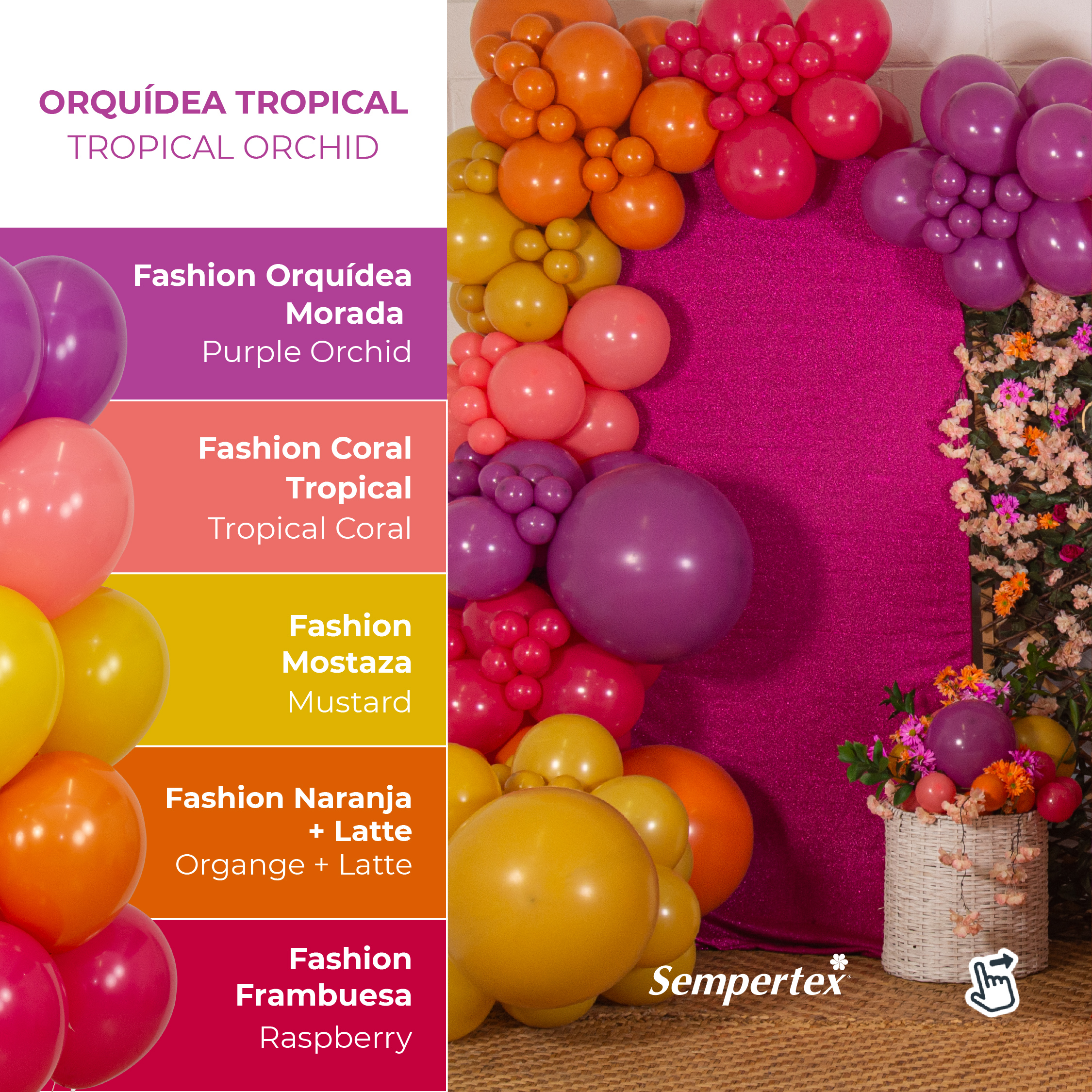 Шар (12''/30 см), Оранжевый (061), пастель, 50 шт.